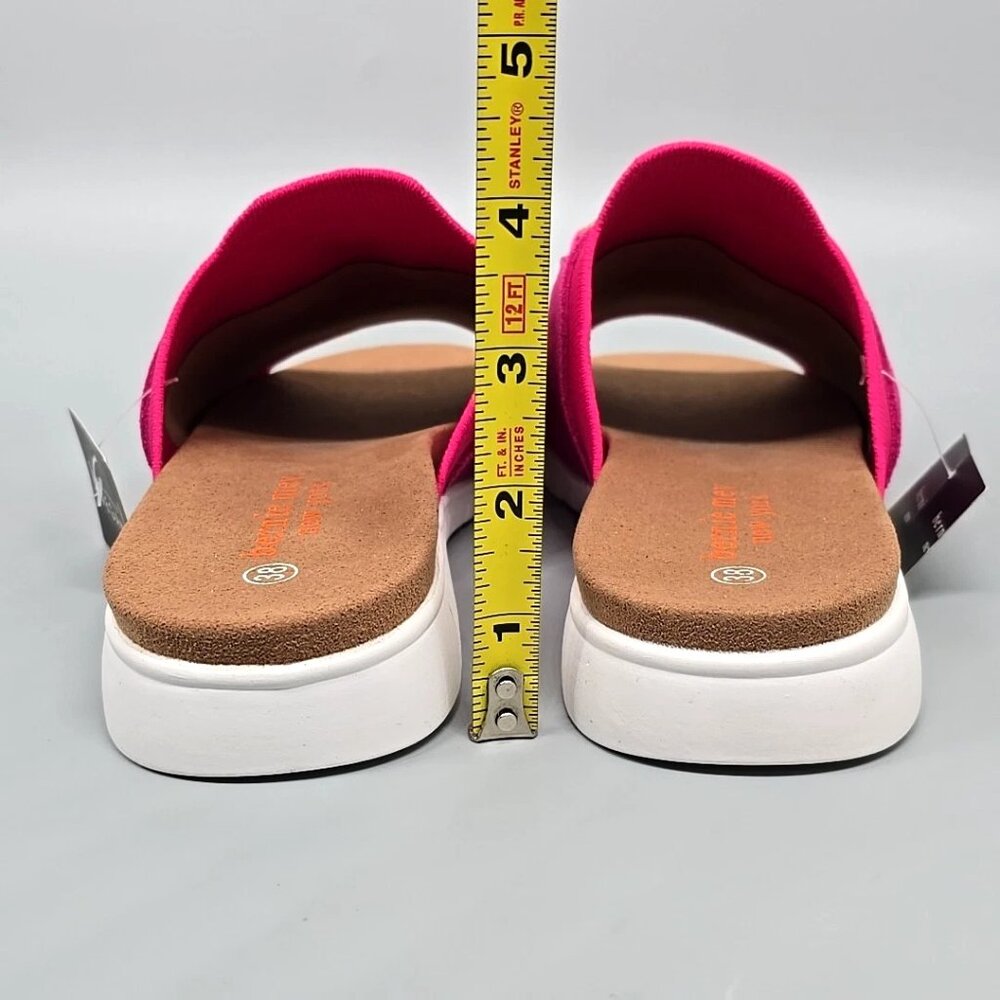Bernie Mev Monaco Sporty Slide Sandals Open Toe Casual Women's Size 7.5/38 - Picture 4 of 12